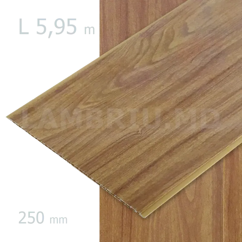 Lambriu PVC 250mm 12-1 Mahon