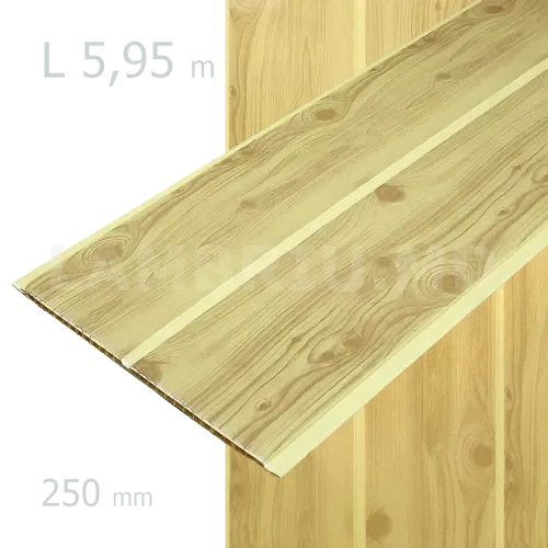 Lambriu laminat PVC 250mm G52 Pin solar