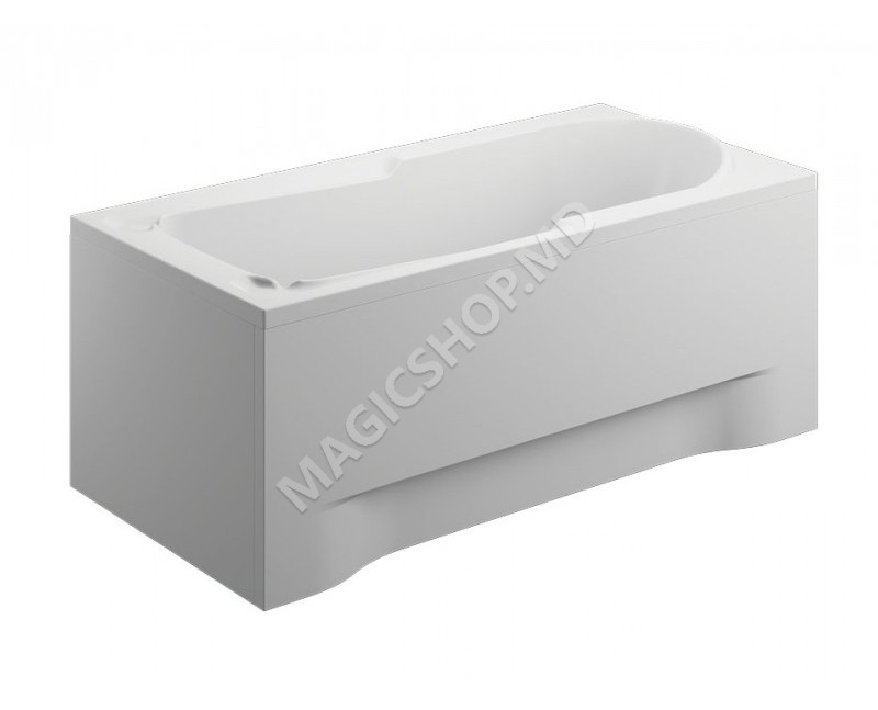 Акриловая прямоугольная ванна STANDARD 120x70x54.5cm (плюс крепления)