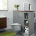 Rama pentru suspendarea WC Wirquin CHRONO ESSENTIEL + buton