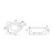 Cada de baie asimetrica acryl pe colt STANDARD (suport inclus),1300x850x535 mm