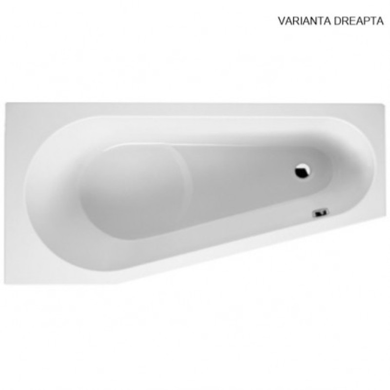 Cada dreptunghiulara acril Riho Delta 1500 x 800