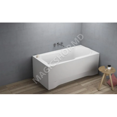 Акриловая прямоугольная ванна STANDARD (плюс крепления) 1200x700x545 mm