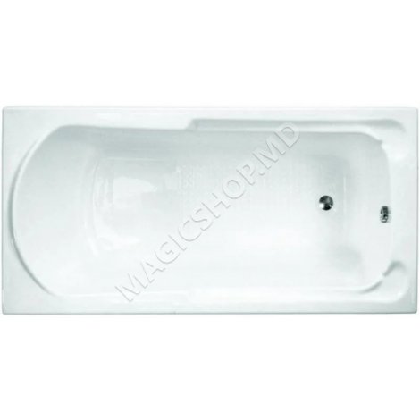 Акриловая прямоугольная ванна STANDARD (плюс крепления) 1200x700x545 mm