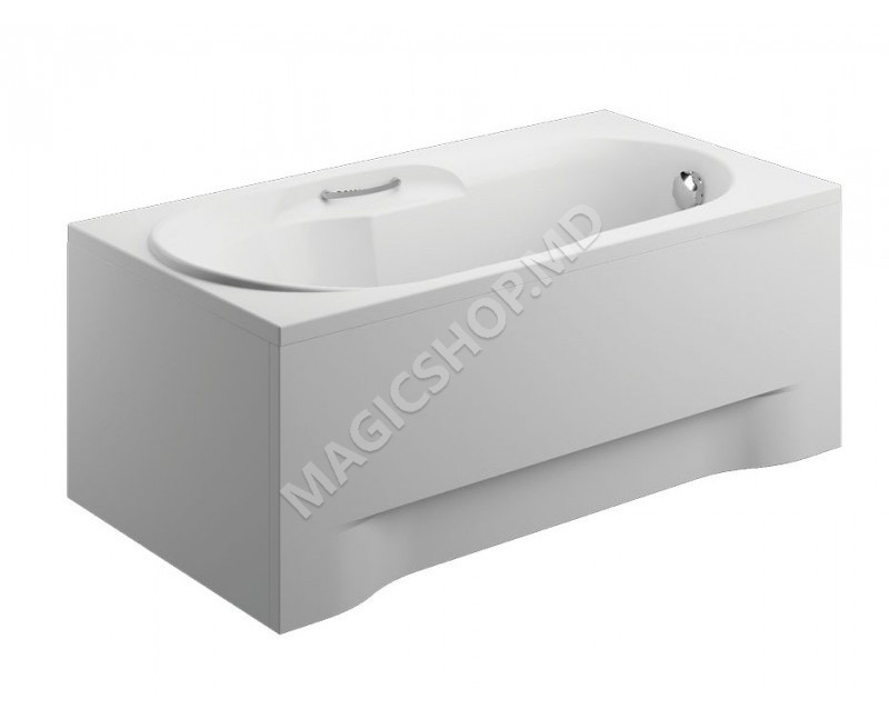 Акриловая прямоугольная ванна LUX 140x75x54.5cm