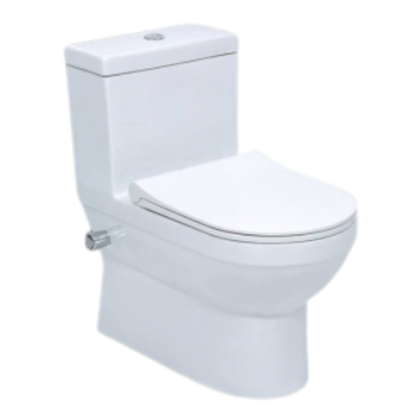 Vas WC + Rezervoar Inci + bideu incorporat