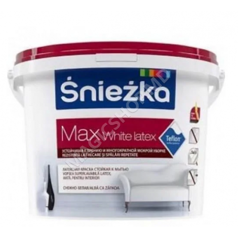 Emulsie interioara alba SNIEZKA MAX White Latex 5L