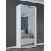 Dulap Compact 100; 110; 120; 130; 140; 150x45x220 cm cu uși glisante Oglindă