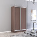 Dulap Fox 100-140x60x220H cm cu uși glisante pal