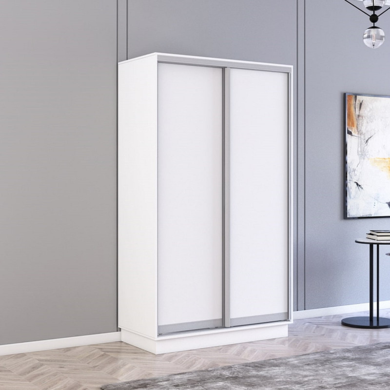 Dulap Fox 100-140x60x220H cm cu uși glisante pal