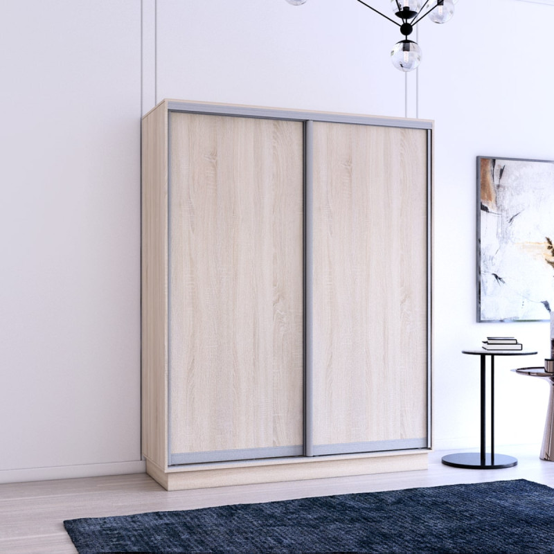 Dulap Fox 150-180x60x220H cm cu uși glisante pal