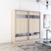 Dulap Fox 190-230x60x220H cm cu uși glisante Pal+Oglindă