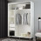 Dulap cupe Aron-S 140-180x60x220cm
