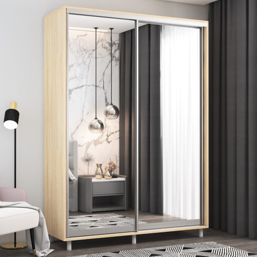 Dulap cupe Aron-P 140-180x60x220cm
