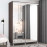 Dulap cupe Aron-P 100-130x60x220cm
