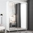 Dulap cupe Aron-P 100-130x60x220cm