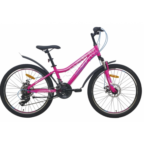 Велосипед Aist Rosy Junior 2.1 24″ Алюминиевый серый (24-03)