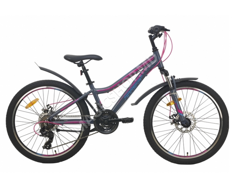 Велосипед Aist Rosy Junior 2.1 24″ Алюминиевый серый (24-03)