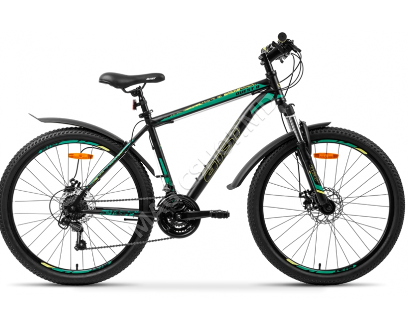 Bicicletă Aist Quest Disc 26’/ cadru 20′ negru-gri (26-01)