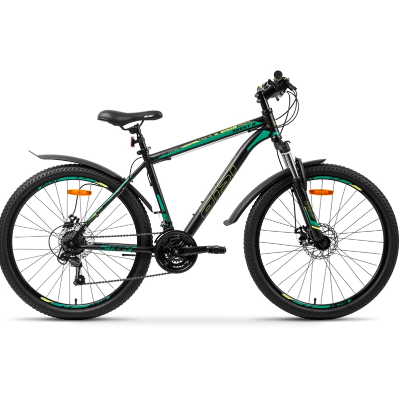 Bicicletă Aist Quest Disc 26’/ cadru 20′ negru-gri (26-01)