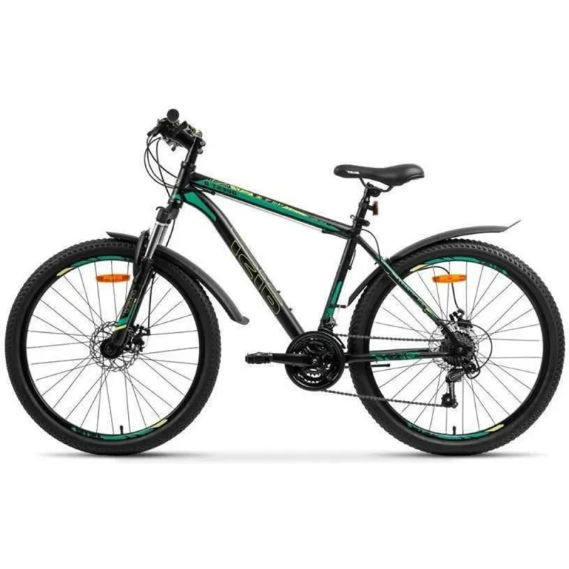 Bicicleta Aist Quest 26/20 negru-verde, sur, rosu