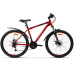 Bicicletă Aist Quest Disc 26'/ cadru 20' negru-roșu; gri-verde