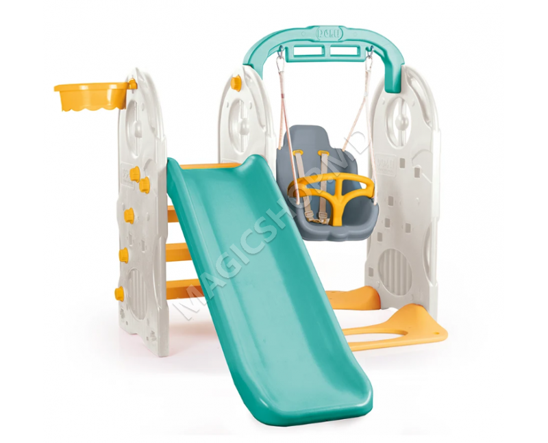 Tobogan cu scrinciob 4 in 1 pentru copii