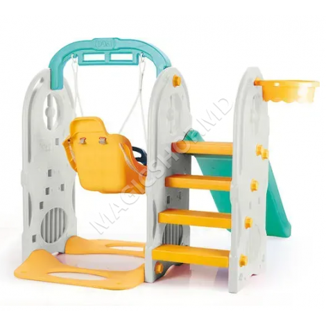 Tobogan cu scrinciob 4 in 1 pentru copii