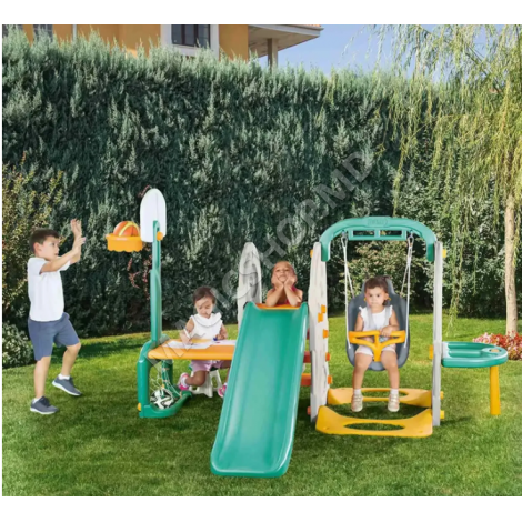 Tobogan cu scrinciob 7 in 1 pentru copii