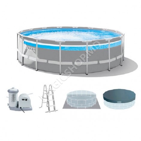 Piscină INTEX Prism Frame Clearview 488x122cm, 19156 l