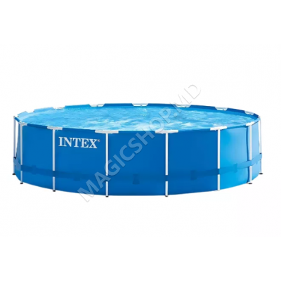Piscină Intex METAL FRAME 366х76 cm, 6503 L, cadru metalic