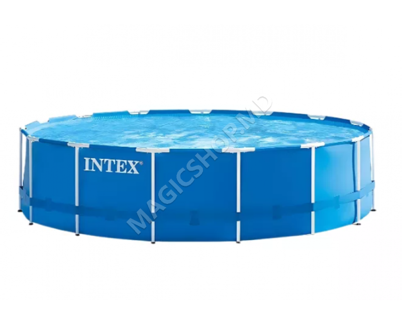Piscină Intex METAL FRAME 366х76 cm, 6503 L, cadru metalic