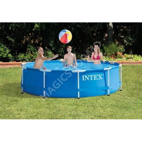 Piscină Intex METAL FRAME 366х76 cm, 6503 L, cadru metalic