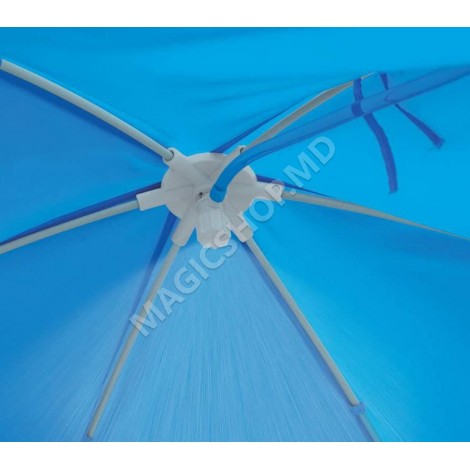 Piscină cu cadru 183x38 cm 700 l cu copertină și aspersor