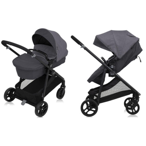 Carucior Graco Transform 2 in 1 Black