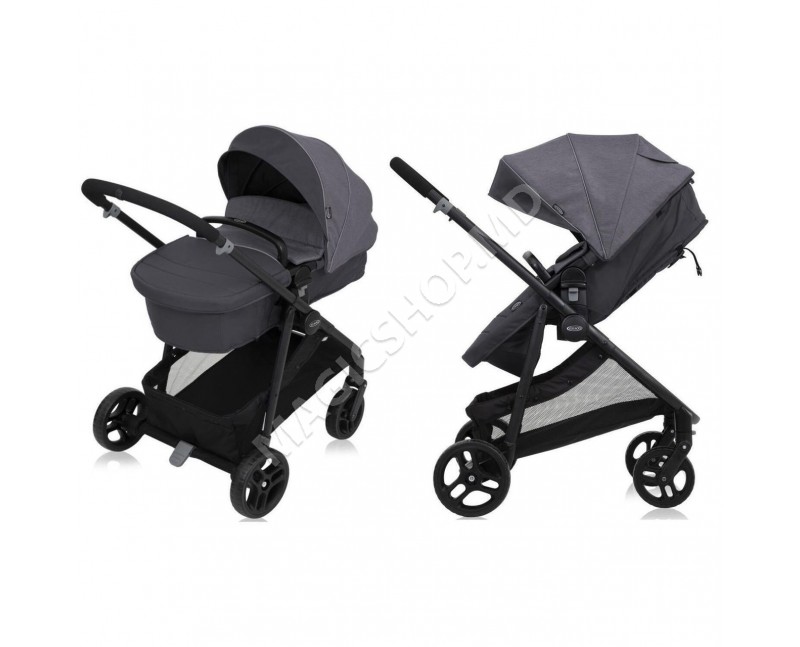 Коляска Graco Transform 2 in 1 Black