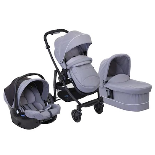 Carucior Graco Evo 3 in 1 Gray