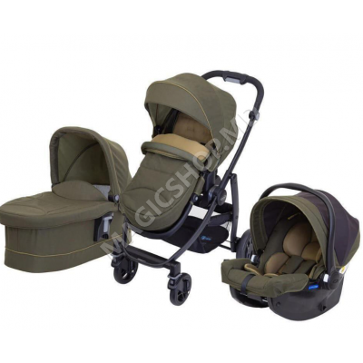 Коляска Graco Evo 3 in 1 Khaki