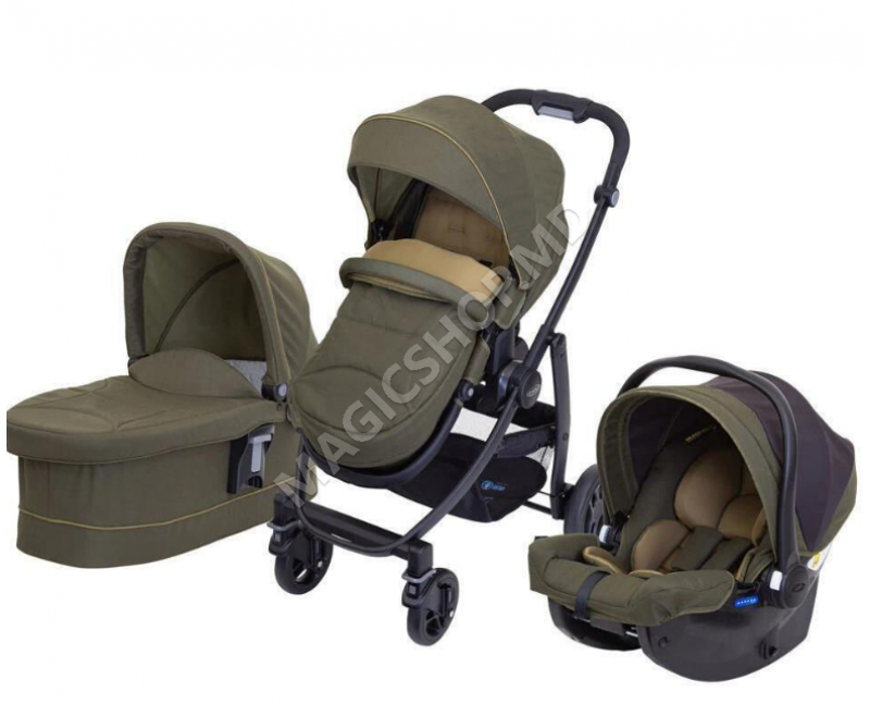 Коляска Graco Evo 3 in 1 Khaki