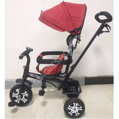 Трехколесный велосипед Riki-Trike серый; красный; синий; бежевый