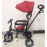 Bicicletă cu trei roți Riki-Trike gri; rosu; albastru