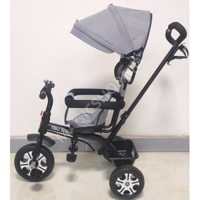 Bicicletă cu trei roți Riki-Trike gri; rosu; albastru