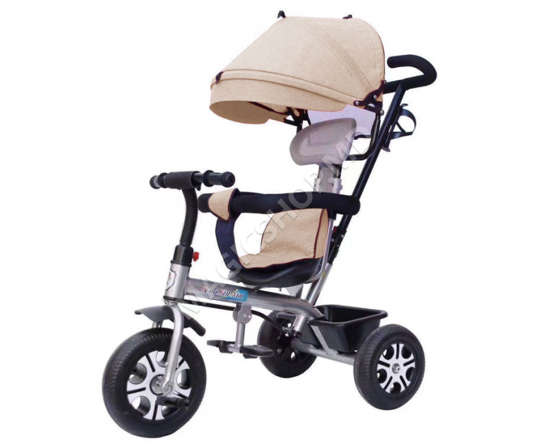 Трехколесный велосипед Riki-Trike серый; красный; синий; бежевый