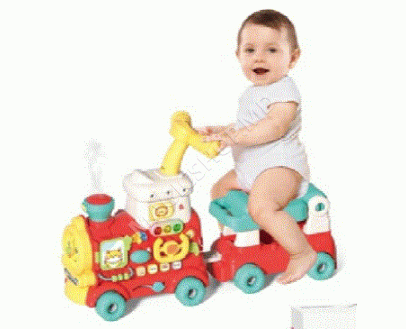 Детский интерактивный игрушечный поезд