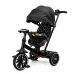 Tricicletă pentru copii cu muzică și scaun rotativ 360°, negru