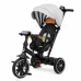 Tricicletă pentru copii cu muzică și scaun rotativ 360°, negru