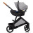 Carucior Graco Near2Me Steeple Grey sistem 3 in 1