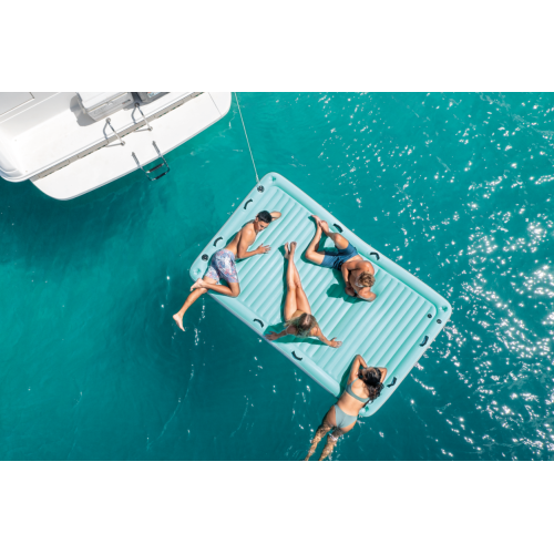 Saltea gonflabilă pentru apă Water Lounge, 310×183×18 cm, max. 400 kg, Intex 
