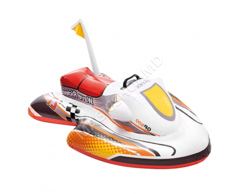 Plută-saltea gonflabilă “Scooter” cu mâner, 117х77 cm, până la 40 kg, 3+