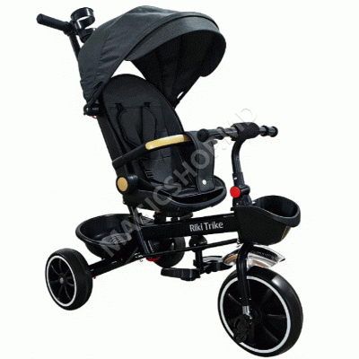 Tricicleta pentru copii JTRL39 - ciocolata, gri, verde, negru